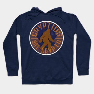 CRYPTIDS NOT CRYPTO - Bigfoot Hoodie